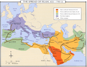 The-spread-of-Islam-before-the-crusaders